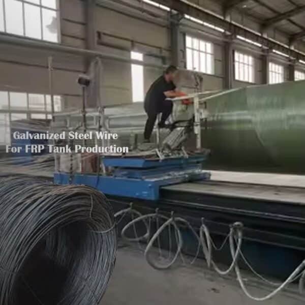 Galvanized steel wire for filter application