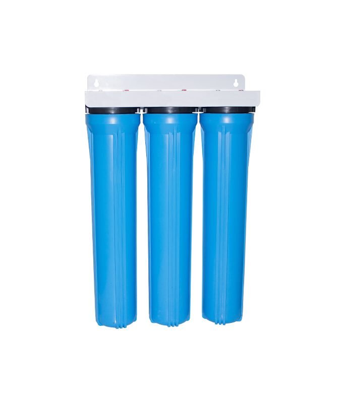 20" Standard Triple Stage Whole House Water Filtration System